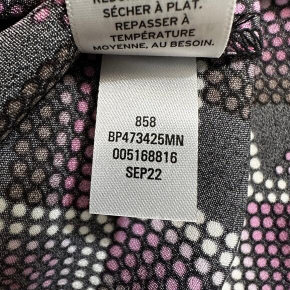 BP Nordstrom New Women's Geometric Backless Dress Purple XS Whimsigoth Y2k Goth - Picture 9 of 9